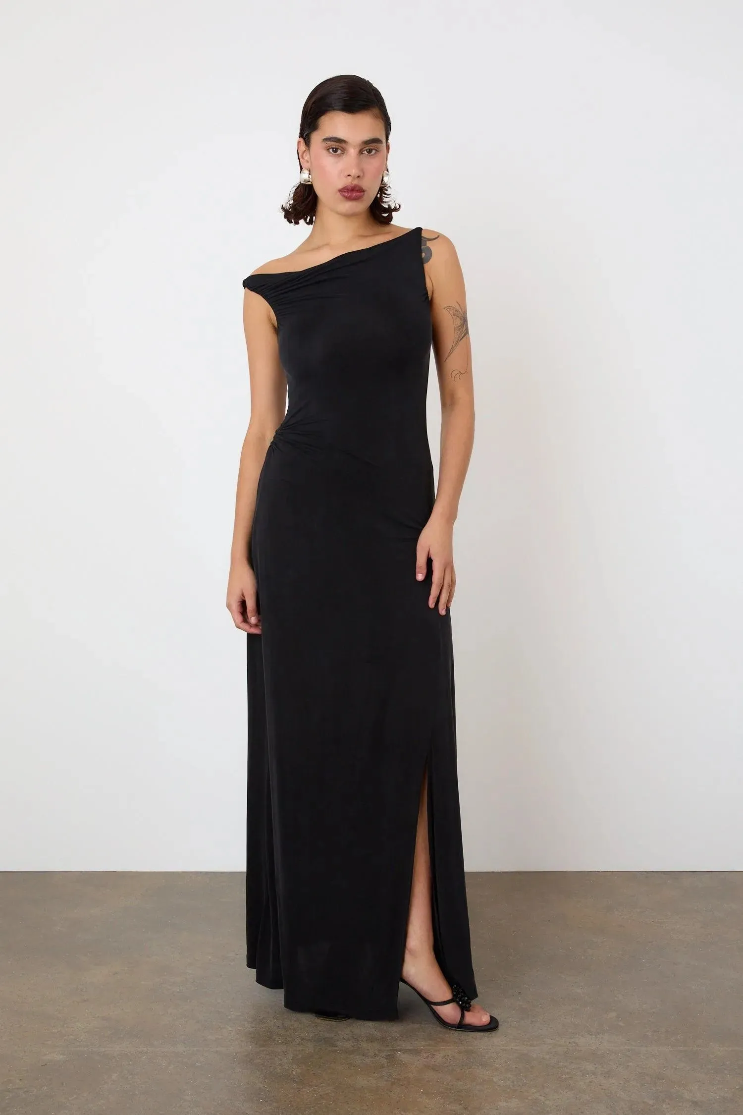 The Kylie Maxi Dress, Graphite