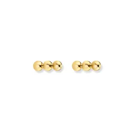 Triple Dot Stud Earrings