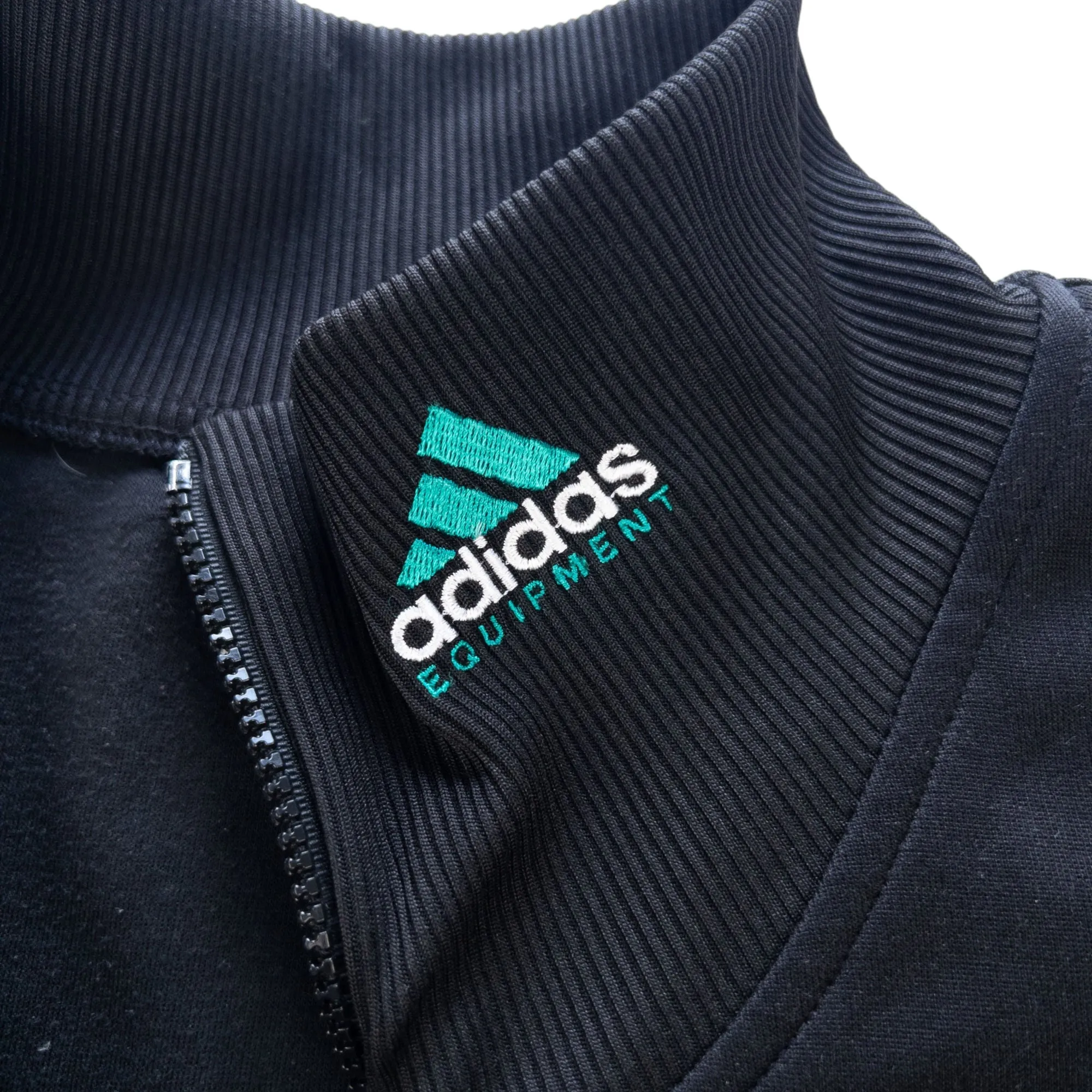 Vintage Adidas Equipment Q Zip Jumper Size S