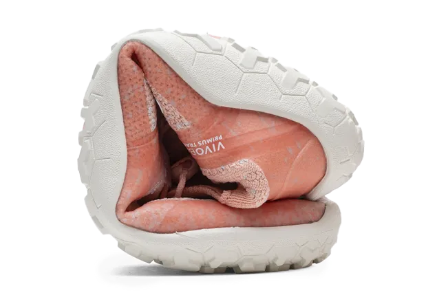 Vivobarefoot Women's Primus Trail Knit FG Peach Melba