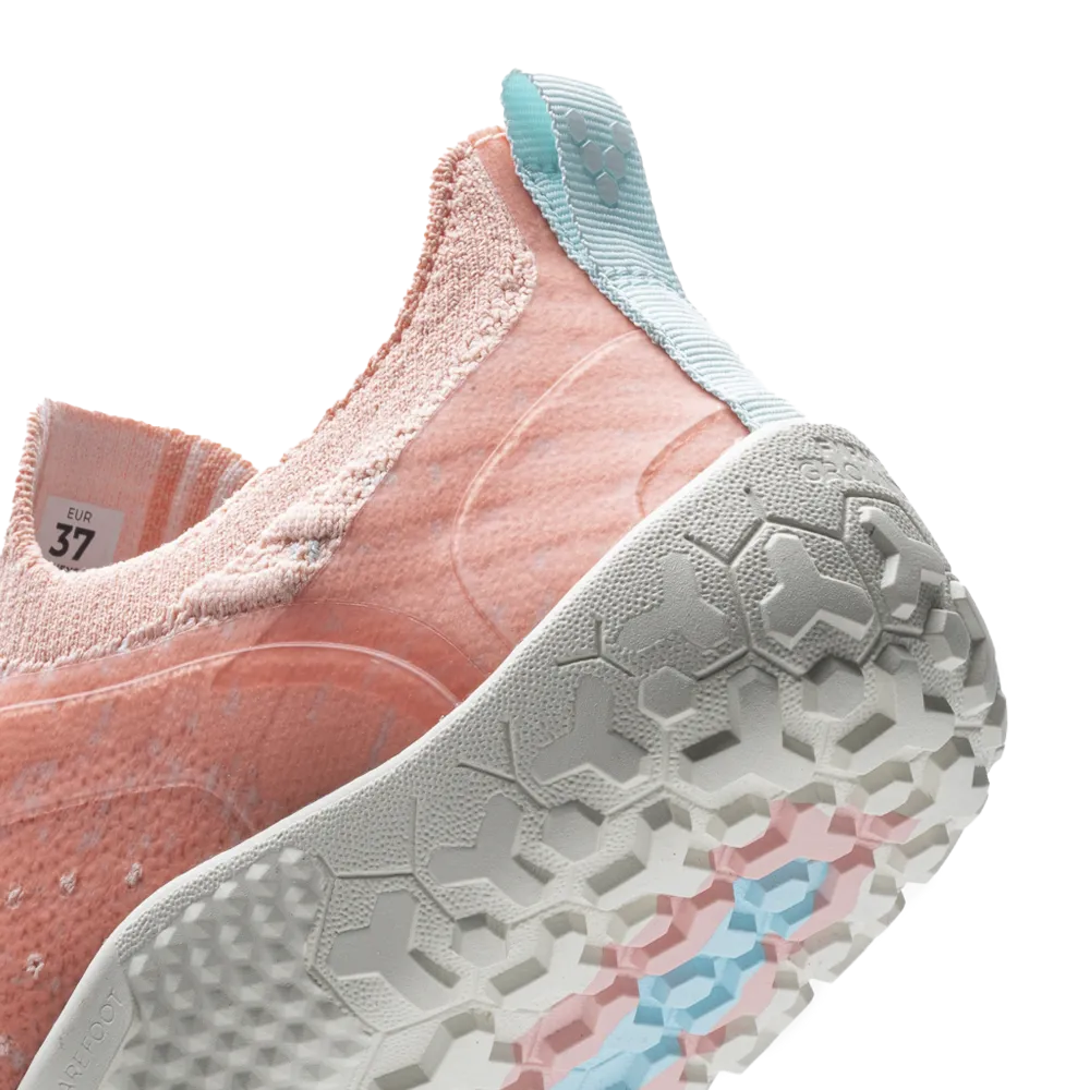 Vivobarefoot Women's Primus Trail Knit FG Peach Melba