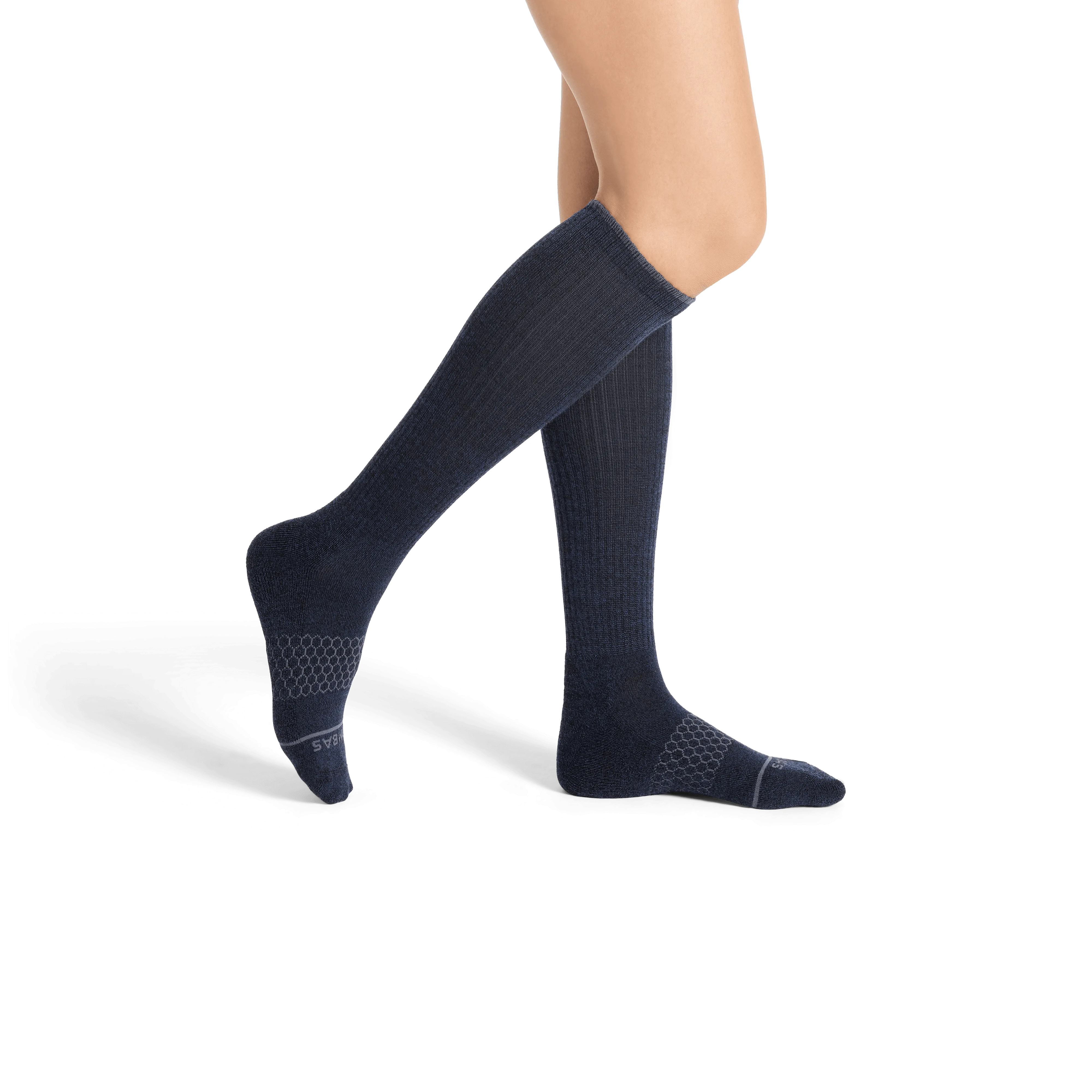 Women's Merino Wool Blend Knee-High Sock 4-Pack