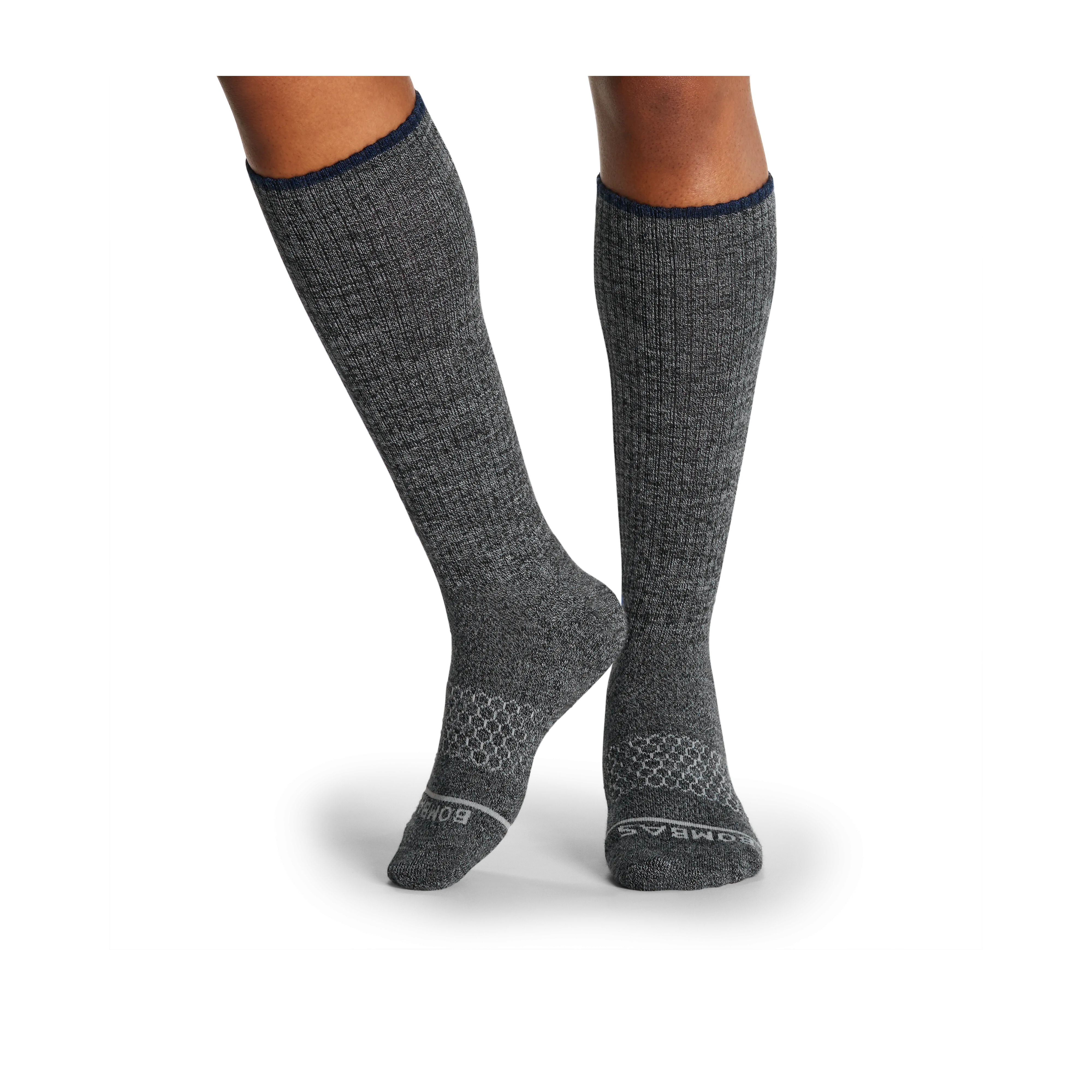 Women's Merino Wool Blend Knee-High Sock 4-Pack