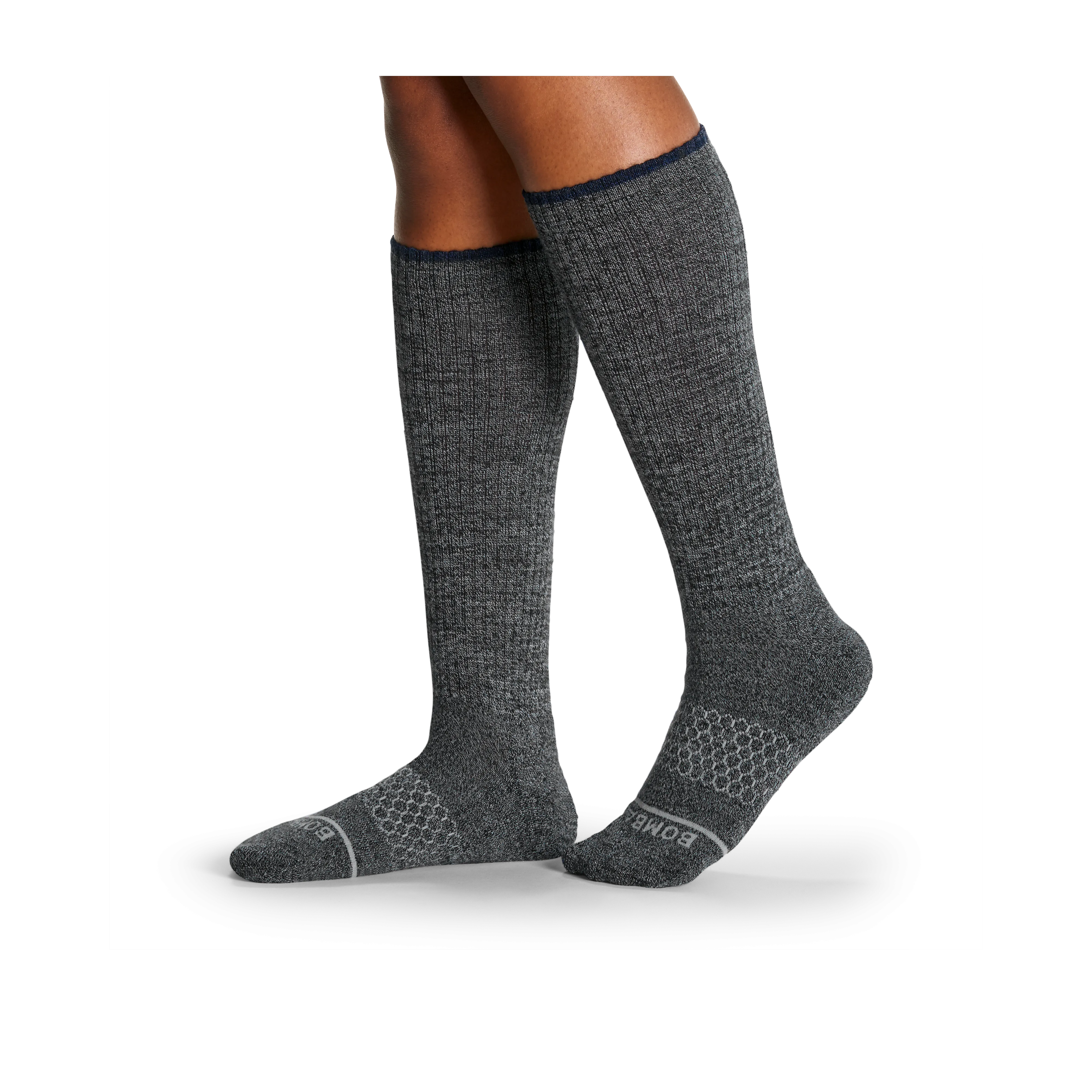 Women's Merino Wool Blend Knee-High Sock 4-Pack