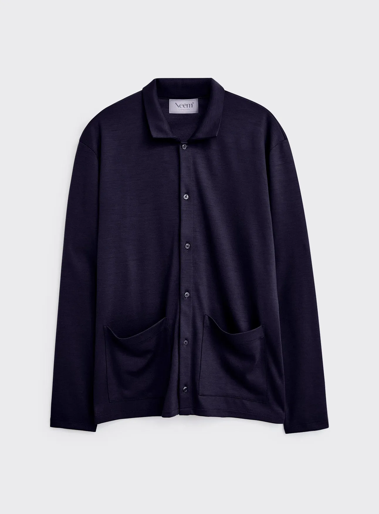 ZQ Merino Neem Navy Cardigan